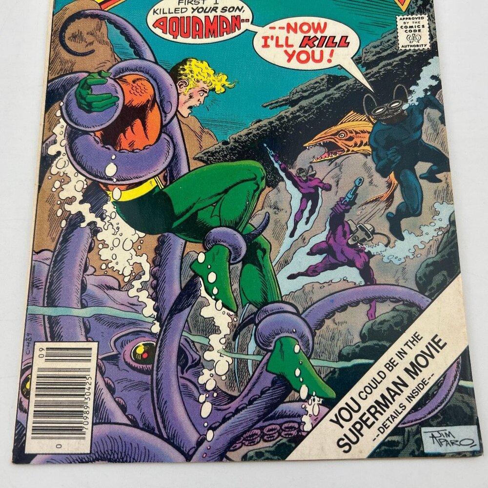 Aquaman #57 DC Comic Book 1977 - Picture 5 of 8